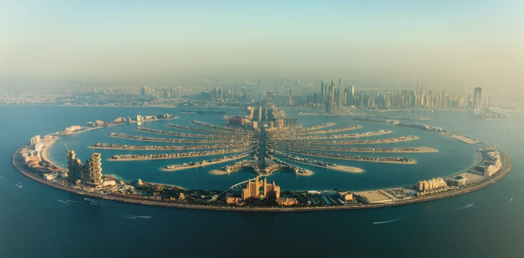 Palm Jumeirah in Dubai